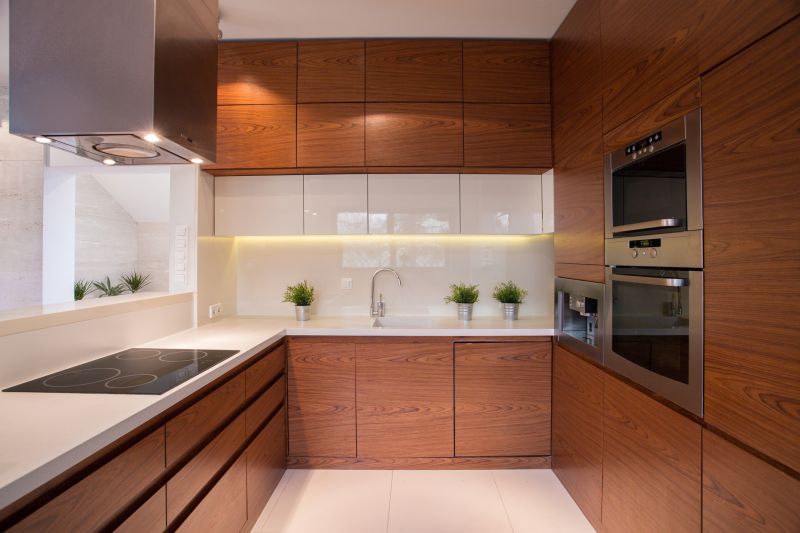 Built In Cabinetry Staining in Bloomington, IN