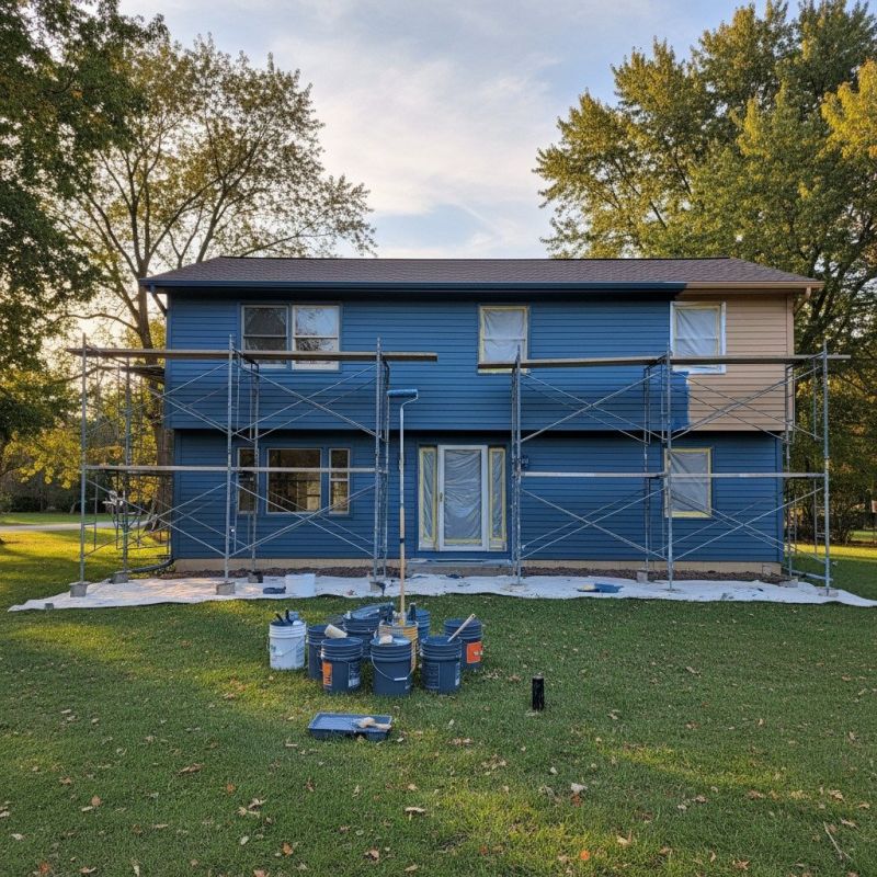 Aluminum Siding Painting in Greeley, CO