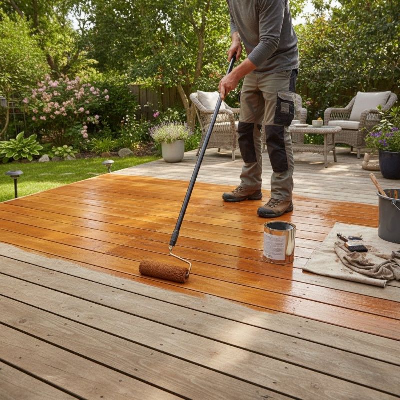 Fence, Deck, Or Porch Painting And Staining For Long-Term Durability